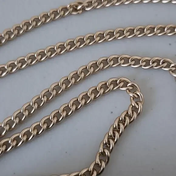 Coach Mini Crossbody Chain Wallet Pebbled Leather Dark Green Gold Hardware Women - Picture 3 of 8